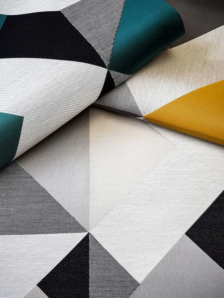 81765 Casamance kangas Trapeze Camel/Orage