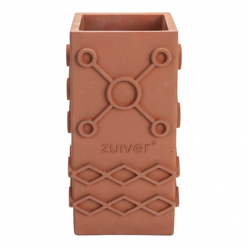Zuiver vaas Graphic Square Terra