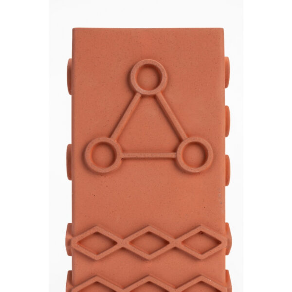 Zuiver vaas Graphic Square Terra