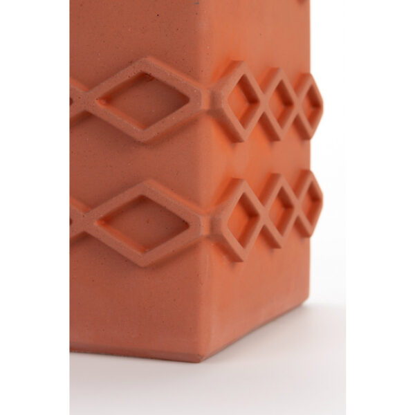 Zuiver vaas Graphic Square Terra
