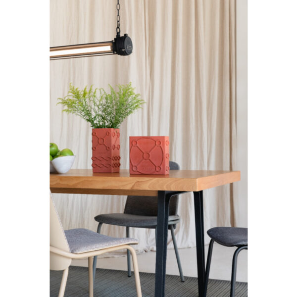 Zuiver vaas Graphic Square Terra