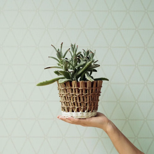 Casadeco tapeet So White 4 Petit Geometrique