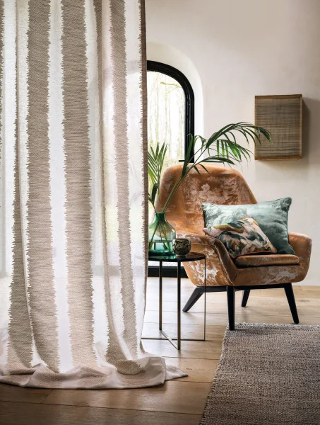 Casamance kangas Eau Vive Gris Perle