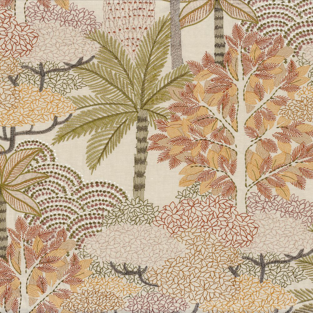 Casamance kangas Voyage Imaginaire Lin / Olive