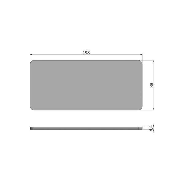 De Eekhoorn lauaplaat Tablo 200x90