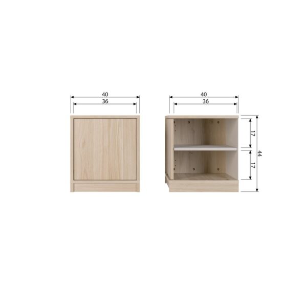 De Eekhoorn Modulair aluskapid 40cm
