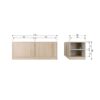 De Eekhoorn Modulair aluskapid 110cm