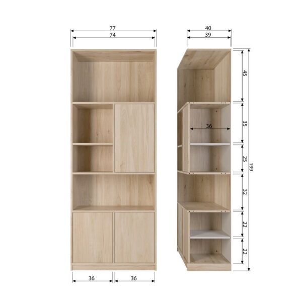 De Eekhoorn Modulair seinakapp 77cm