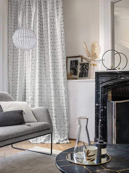 Camengo kangas Strass Argent