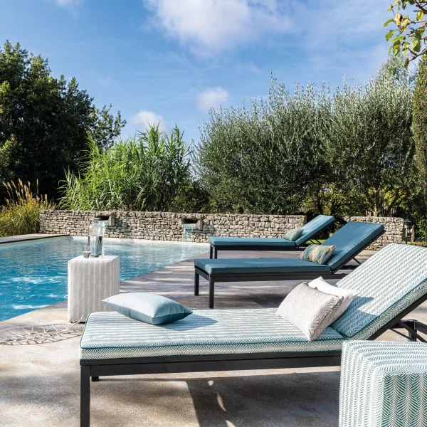 95366 Casamance kangas Caori Bleu