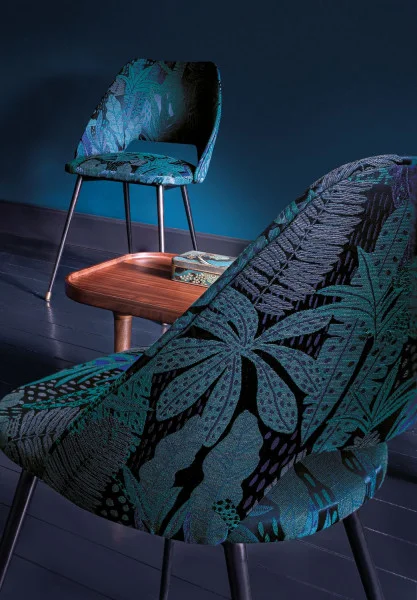 Casamance kangas Panthere Mastic