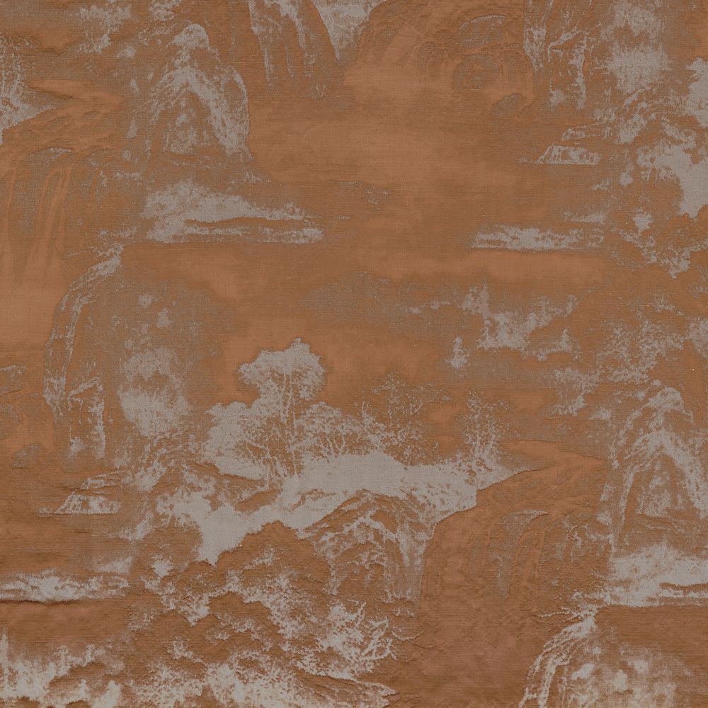 7892 - Left211 Casamance kangas Eau Vive Orange Poudre