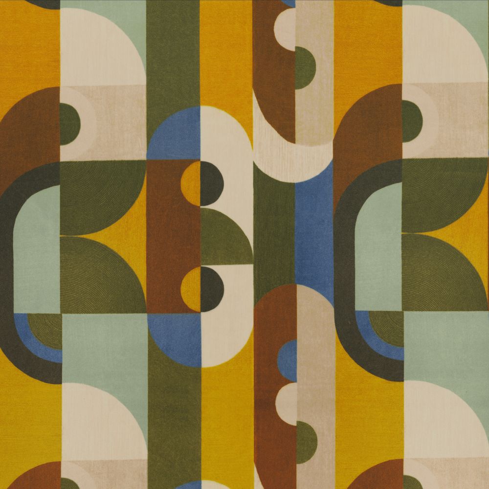 Casamance kangas Reciproque Multico Olive