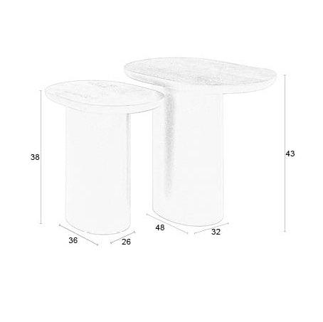 Zuiver abilaud Bela Set Of 2