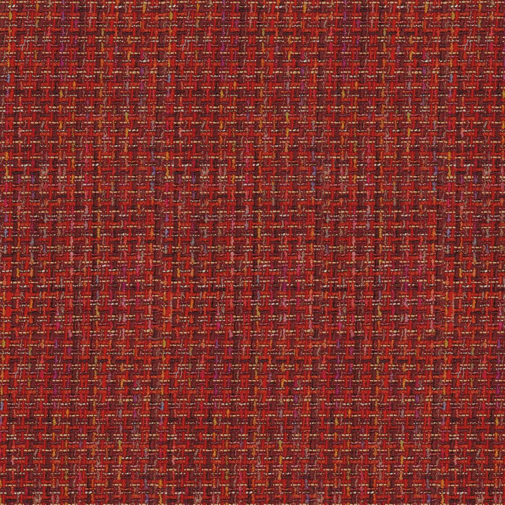 Casamance kangas Structure Rouge Carmin