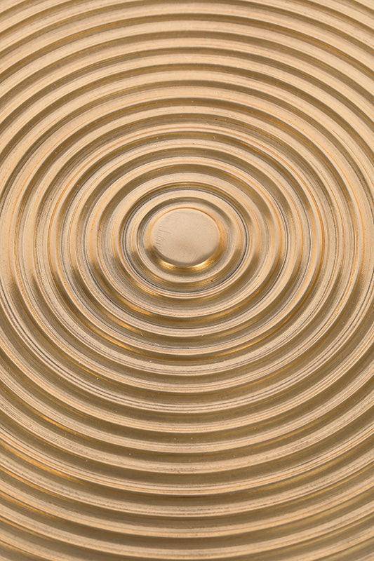 Bold Monkey laud Hypnotising Round Dining Table Gold