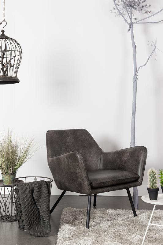 Zuiver tugitool Lounge Chair Bon
