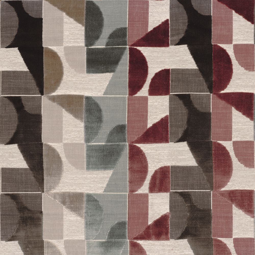 Casamance kangas Djinn Taupe / Bois De Rose