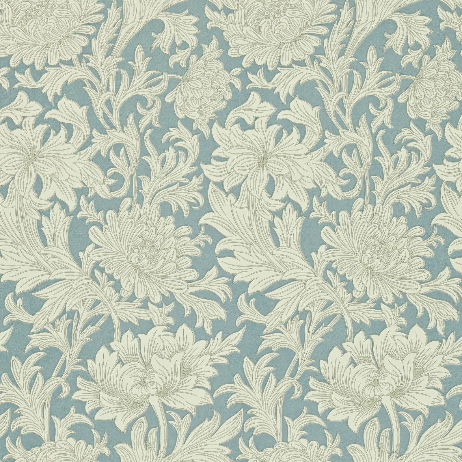 Morris & Co. tapeet Chrysanthemum Toile