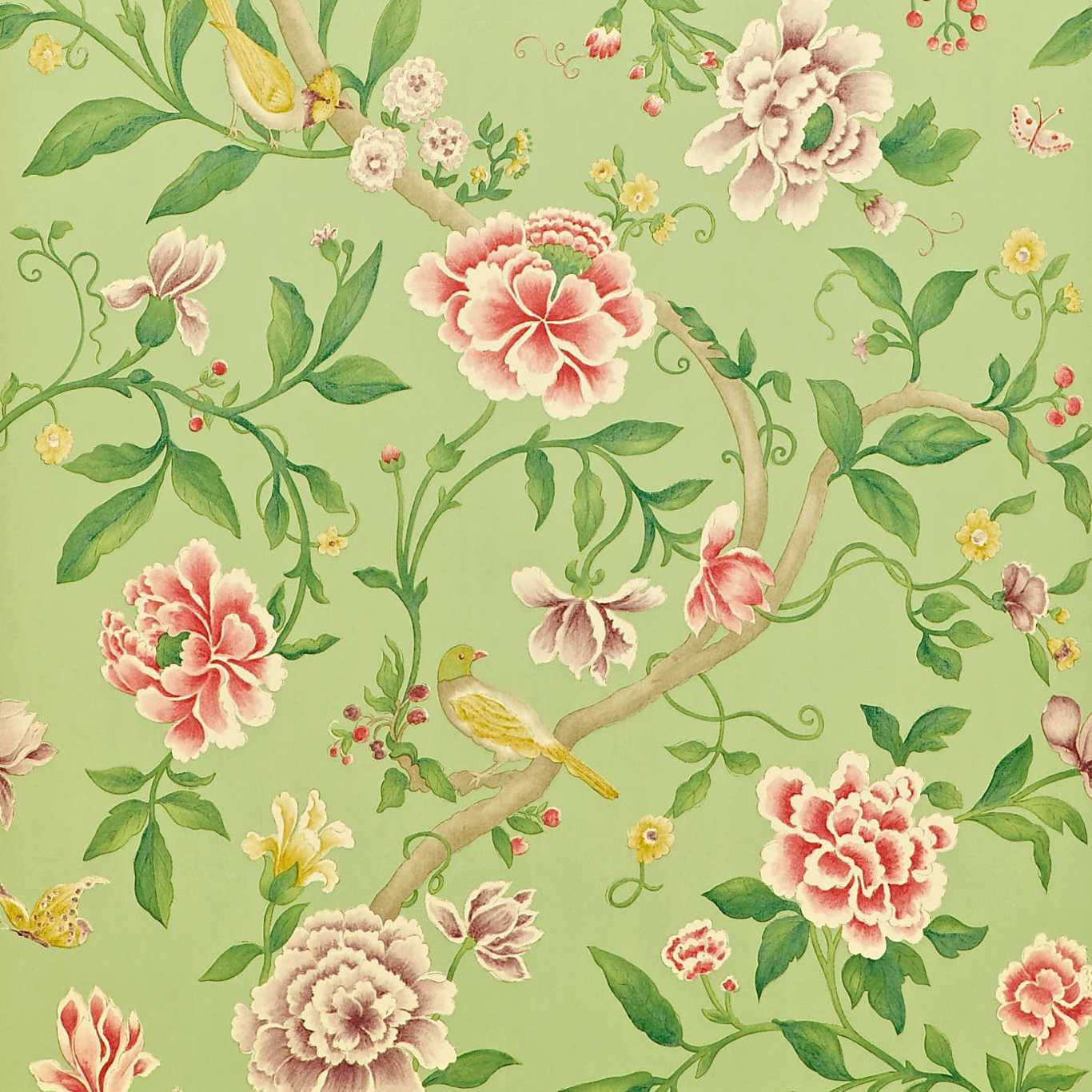 Sanderson tapeet Porcelain Garden