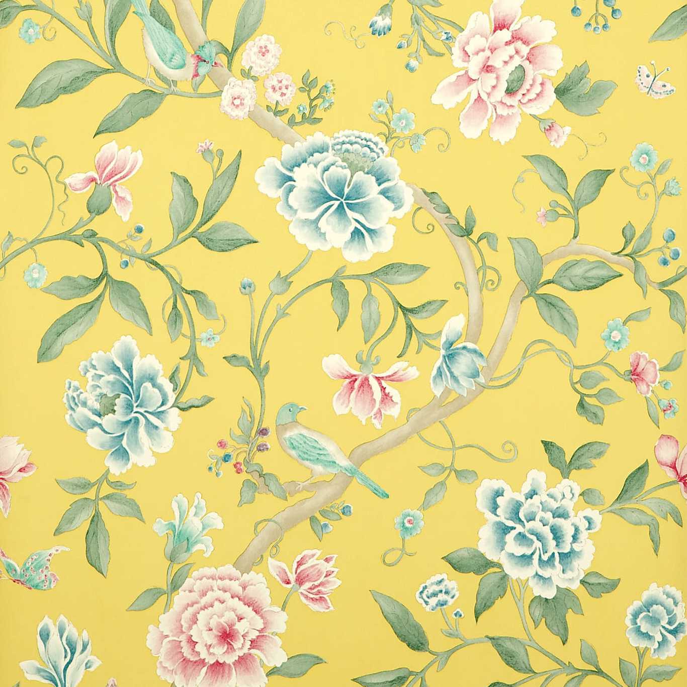 Sanderson tapeet Porcelain Garden
