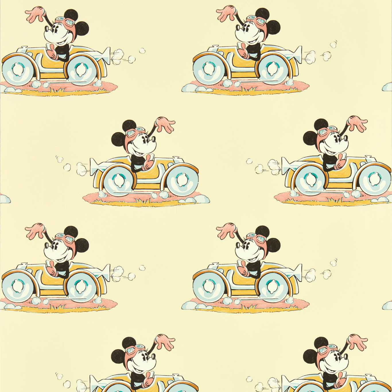 Sanderson tapeet Minnie On The Move