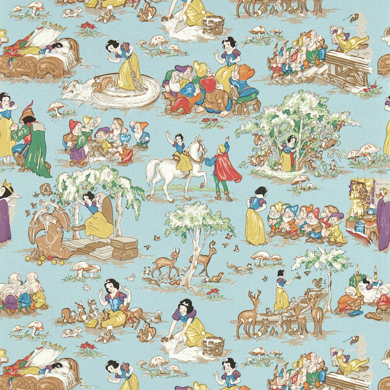 Sanderson tapeet Snow White
