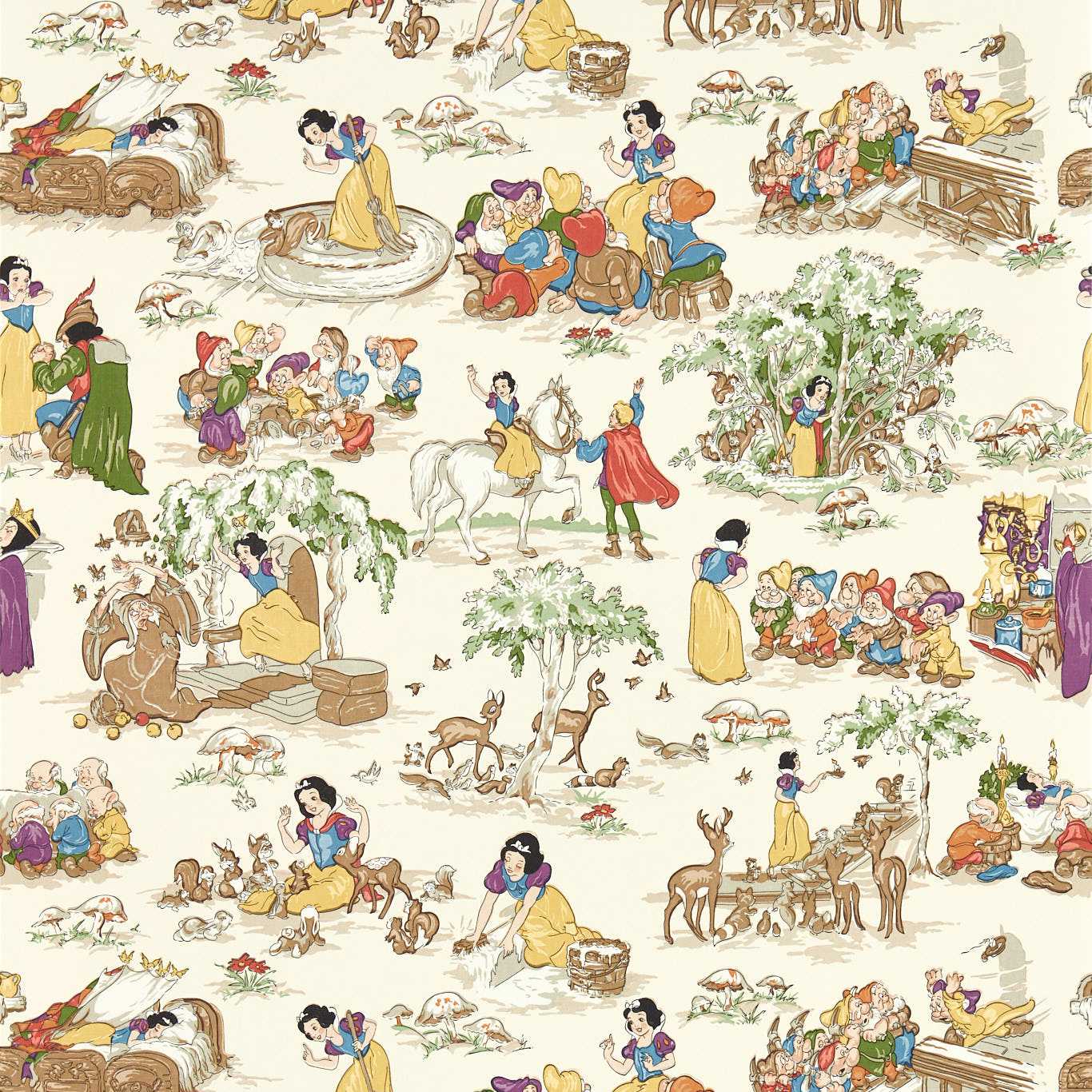 Sanderson tapeet Snow White
