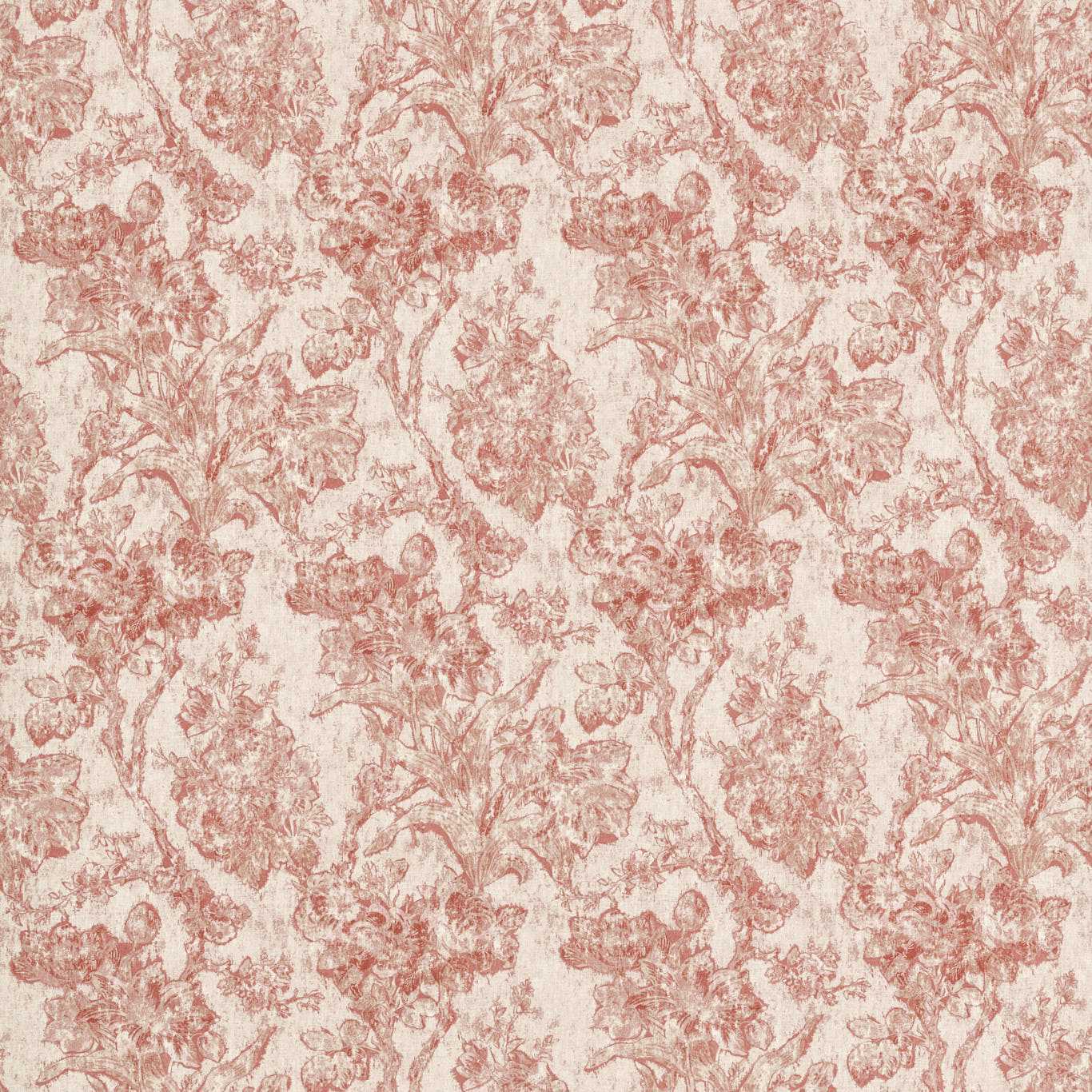 Sanderson kangas Fringed Tulip Toile