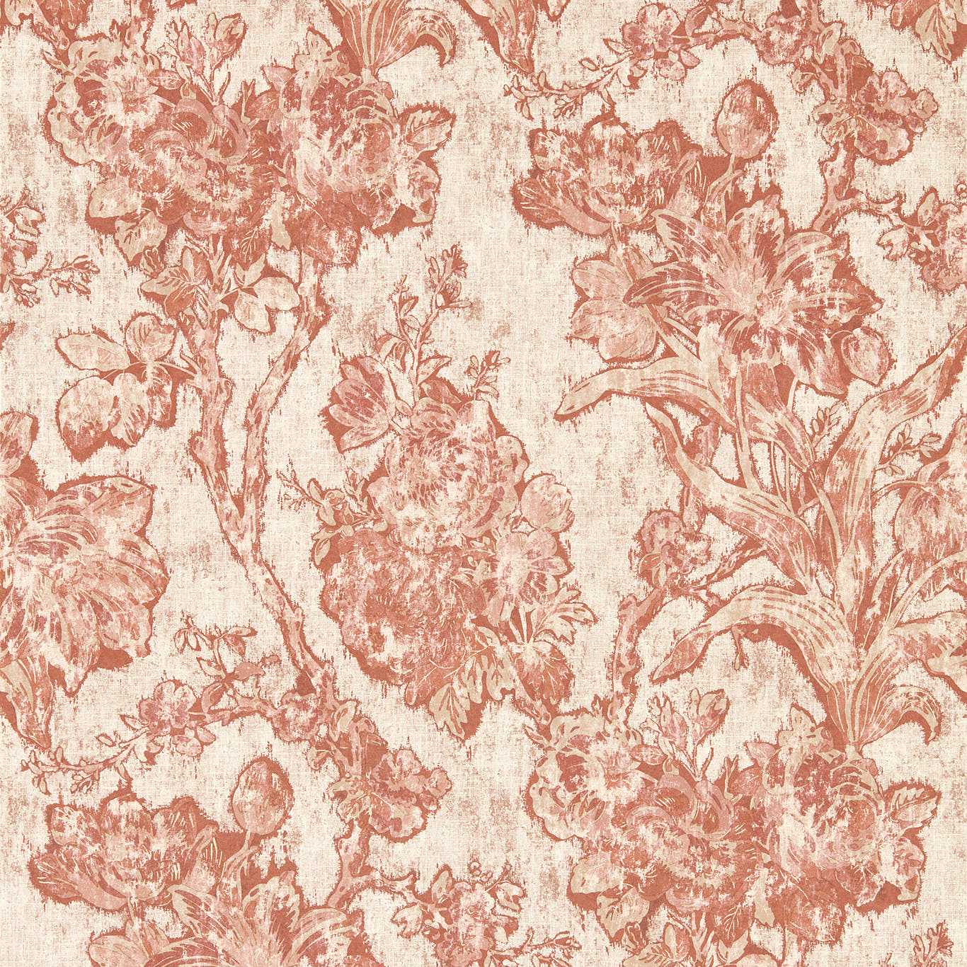 Sanderson tapeet Fringed Tulip Toile