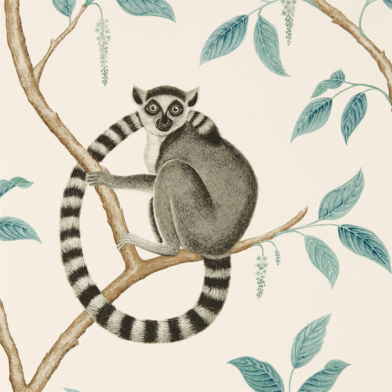 Sanderson tapeet Ringtailed Lemur