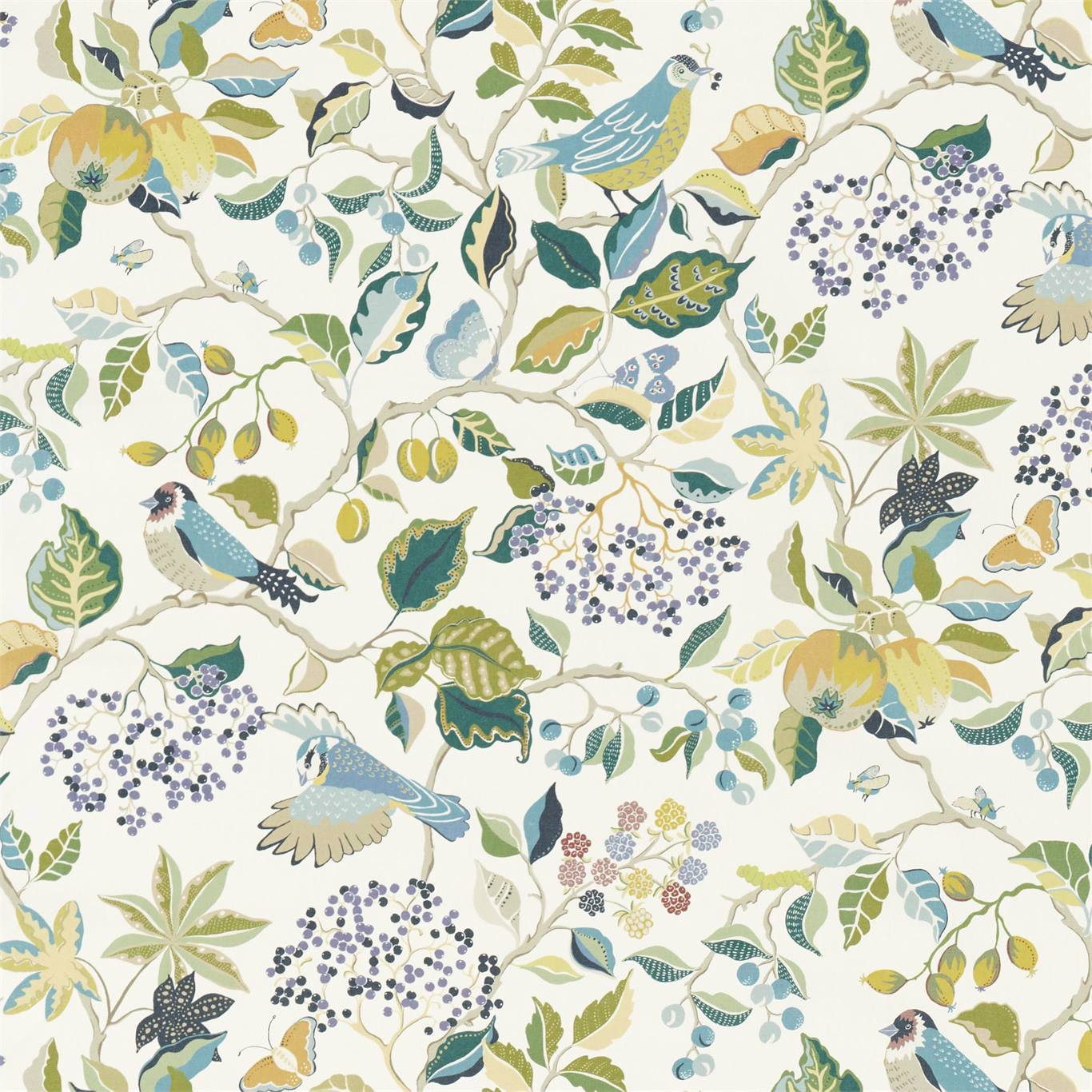 Sanderson kangas Birds & Berries