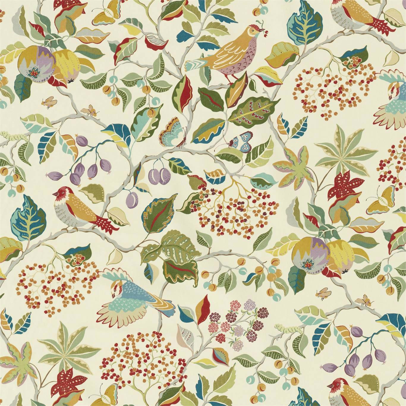 Sanderson kangas Birds & Berries