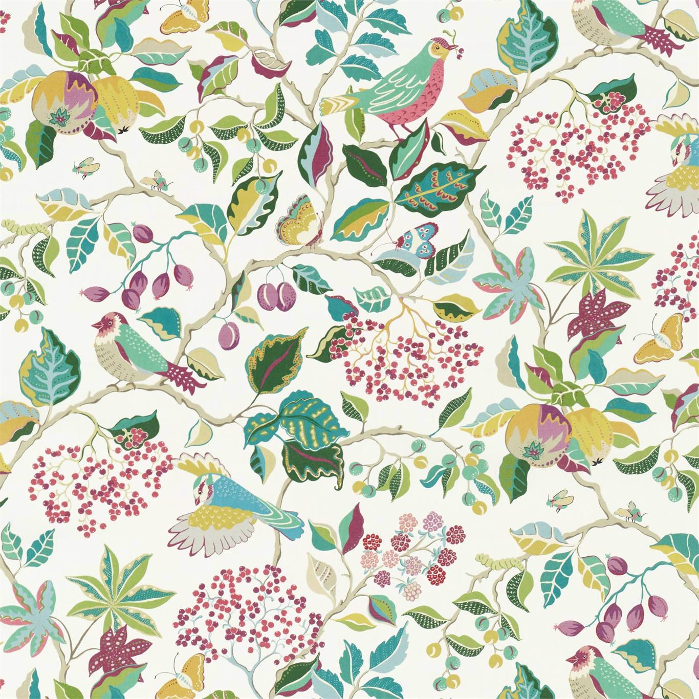 Sanderson kangas Birds & Berries