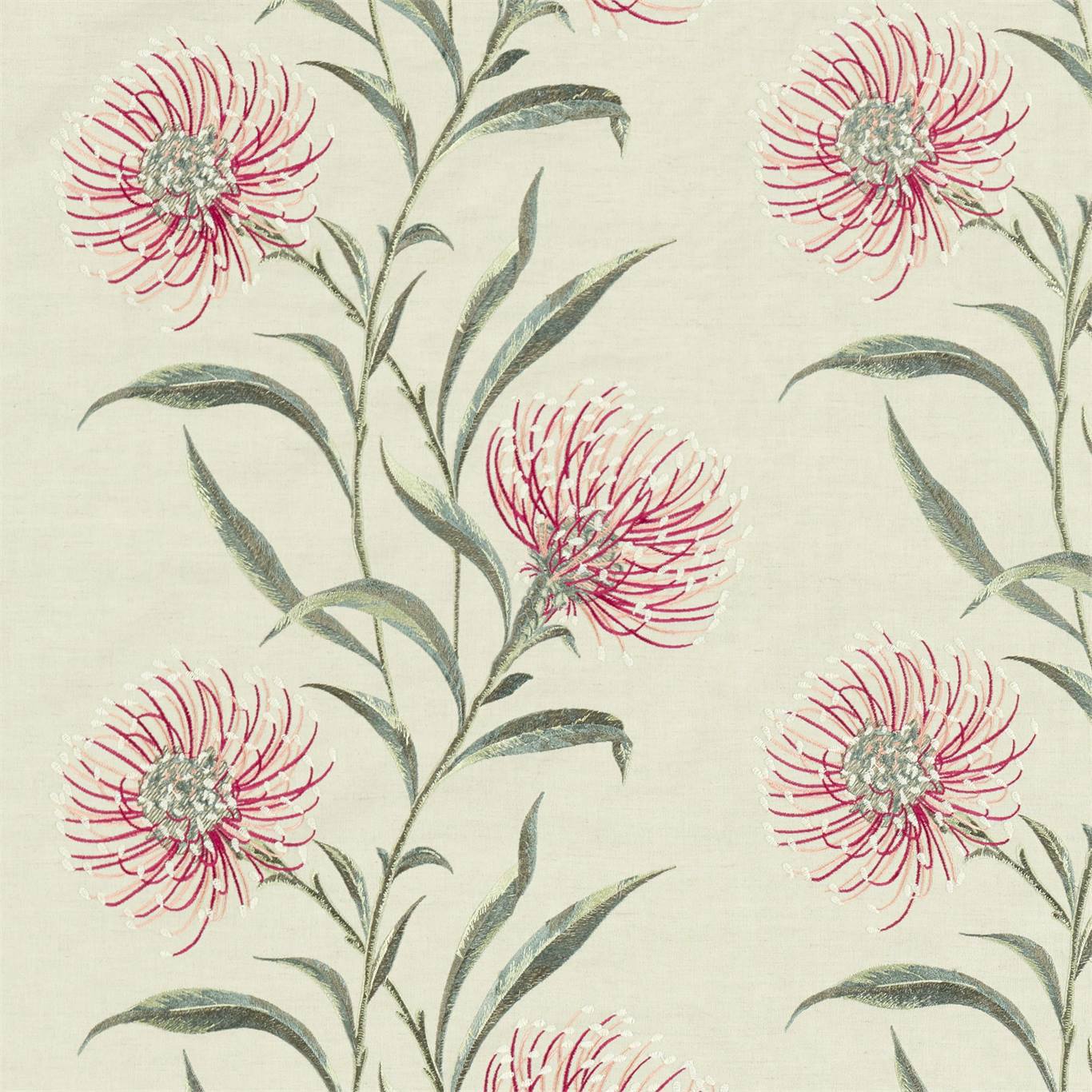 Sanderson kangas Catherinae Embroidery