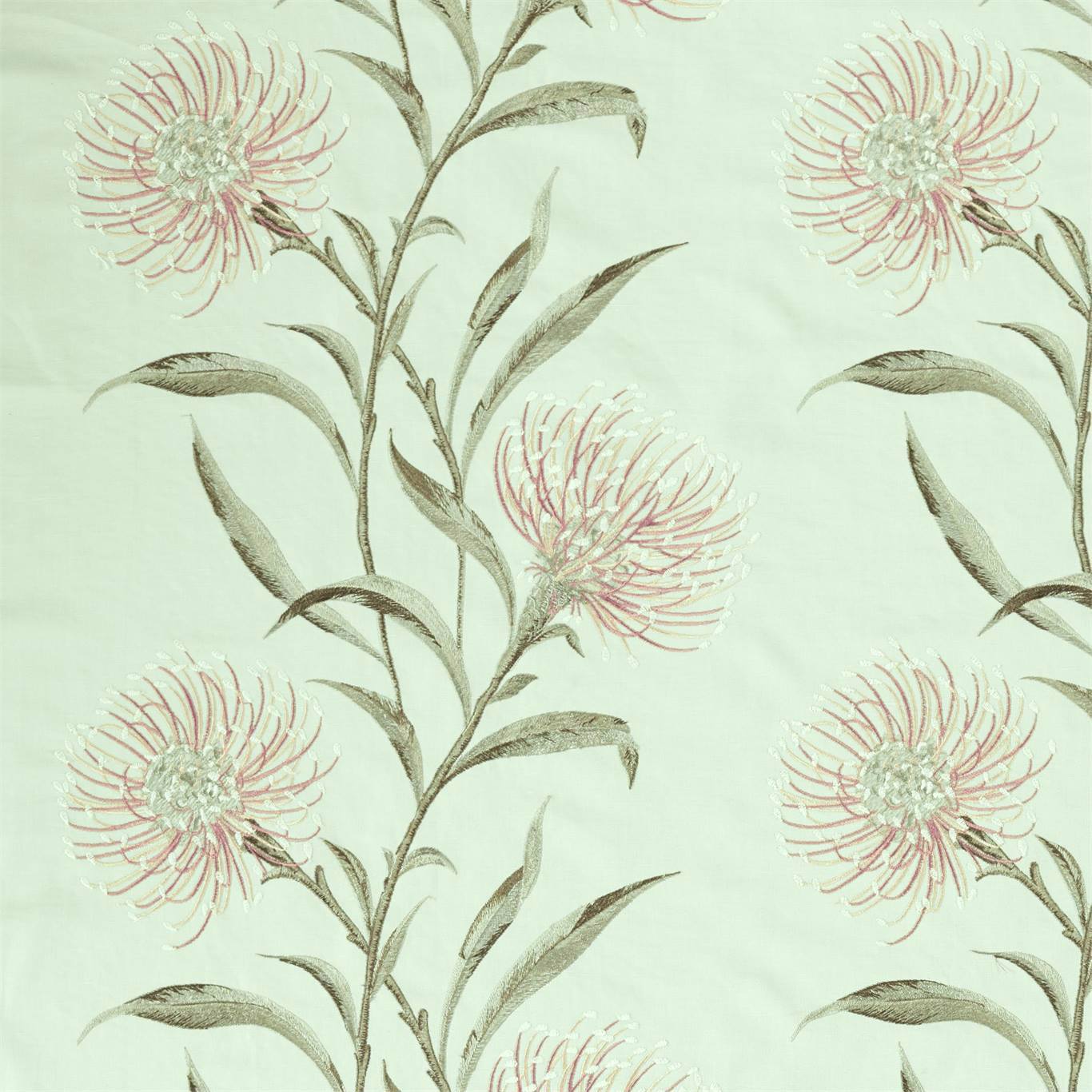 Sanderson kangas Catherinae Embroidery