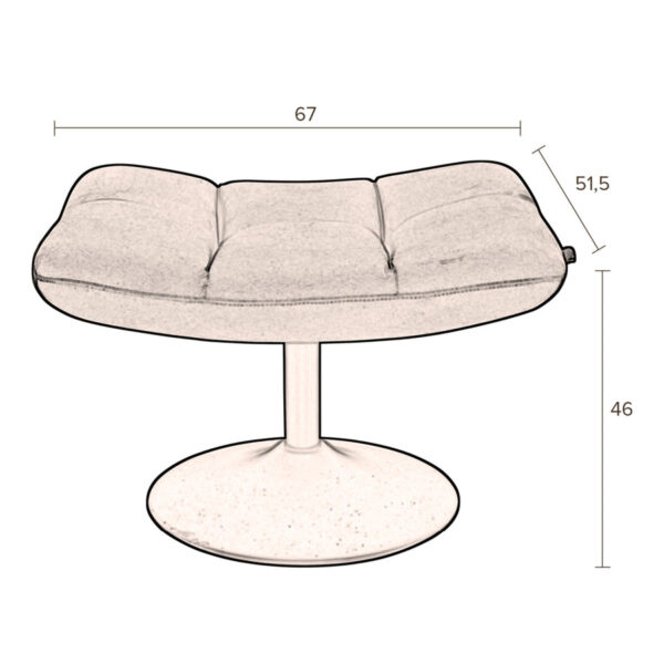 Dutchbone tumba Bar Hocker