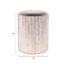 Dutchbone tumba Bay Storage Pouf High