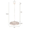 Dutchbone laevalgusti Bond Oval