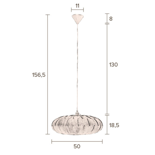 Dutchbone laevalgusti Bond Oval
