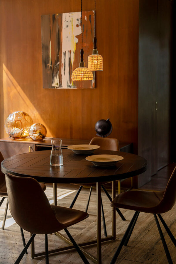 Dutchbone laud Class Dining Table Acacia 120