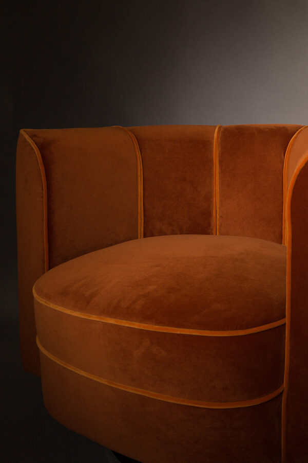 Dutchbone tugitool Flower Lounge Chair