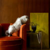 Dutchbone tugitool Flower Lounge Chair