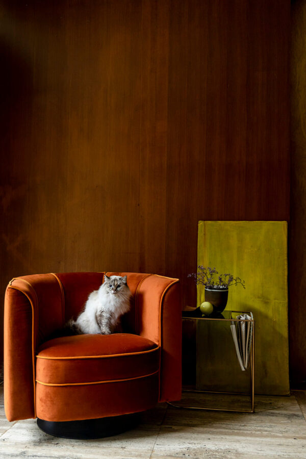 Dutchbone tugitool Flower Lounge Chair