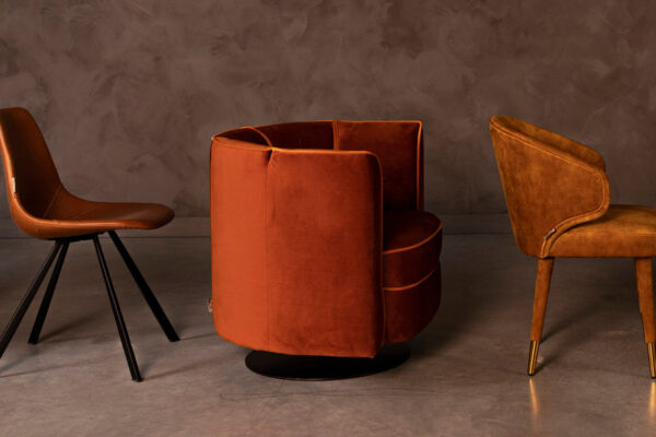 Dutchbone tugitool Flower Lounge Chair