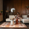 Dutchbone riiul Iron Shelf Beige High
