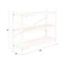 Dutchbone riiul Iron Shelf Beige Low