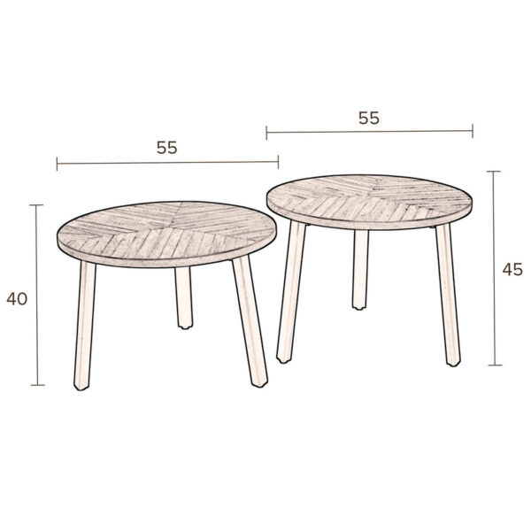 Dutchbone tabel Mundu