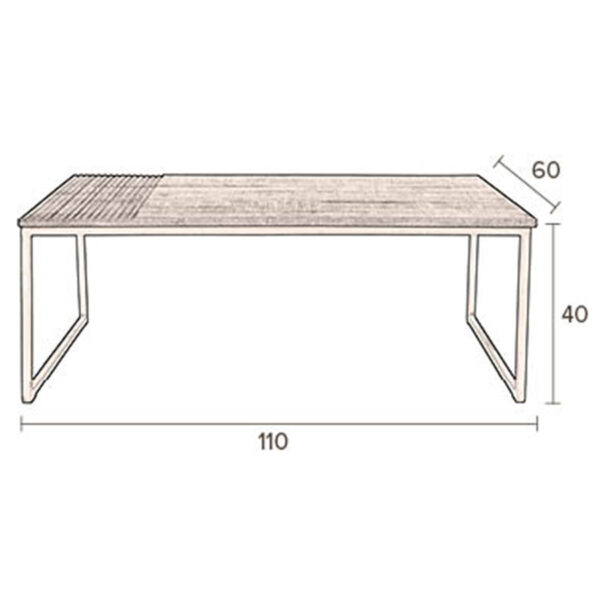 Dutchbone tabel Randi