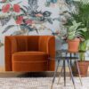 Dutchbone tugitool Flower Lounge Chair